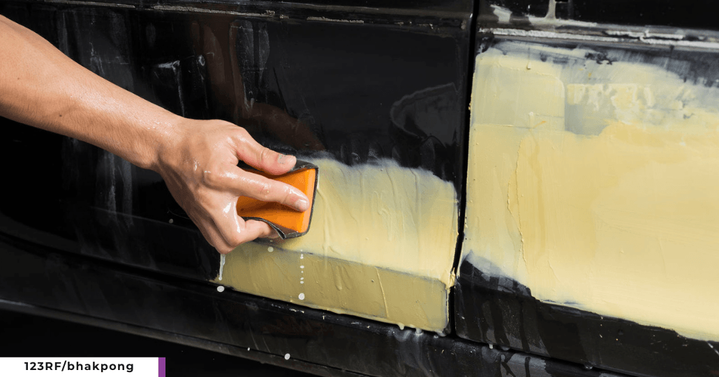 Cat Bekas Dempul. (123RF/bhakpong)